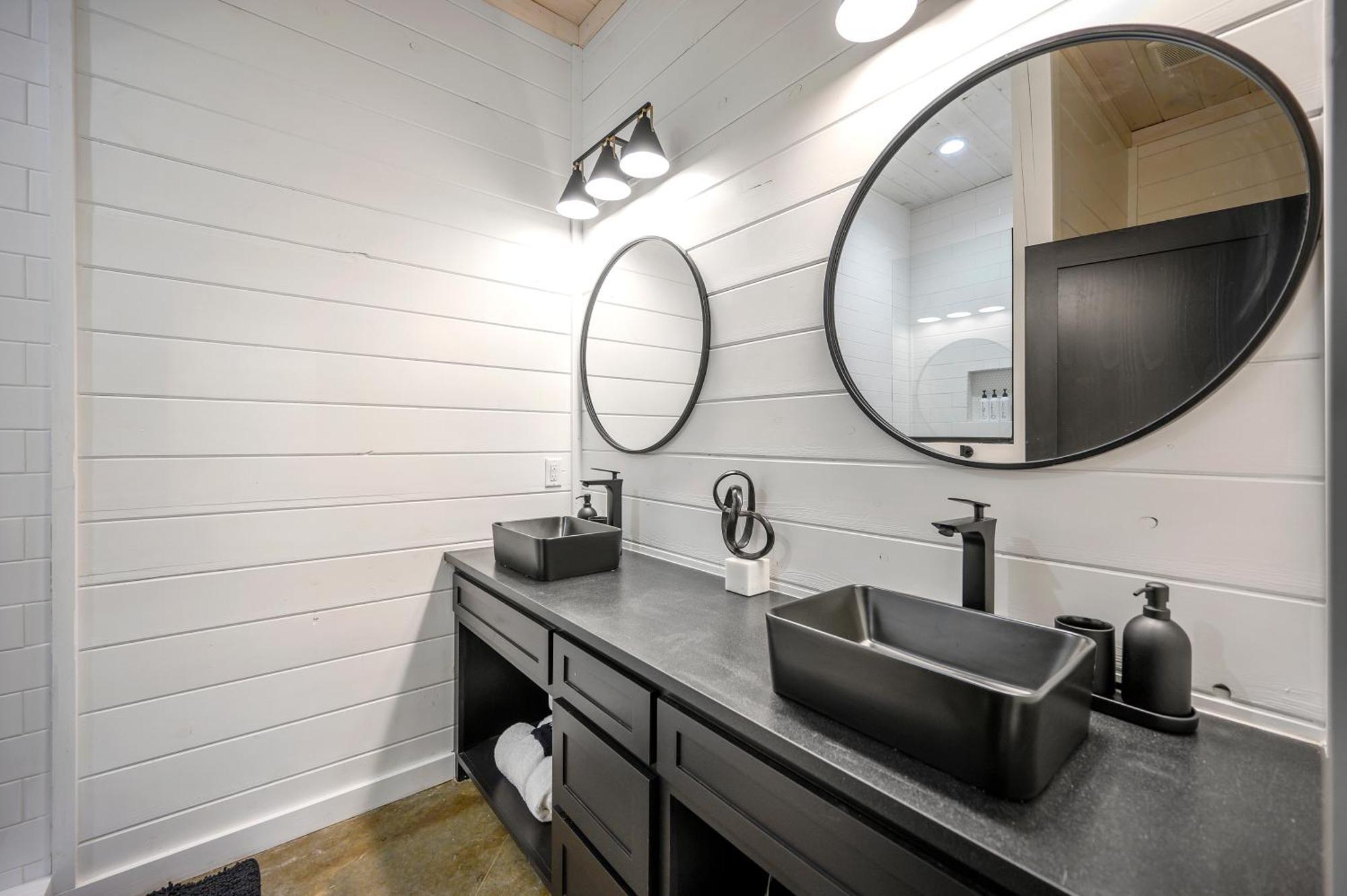 Two Knights Luxury Cabin Broken Bow Exterior foto